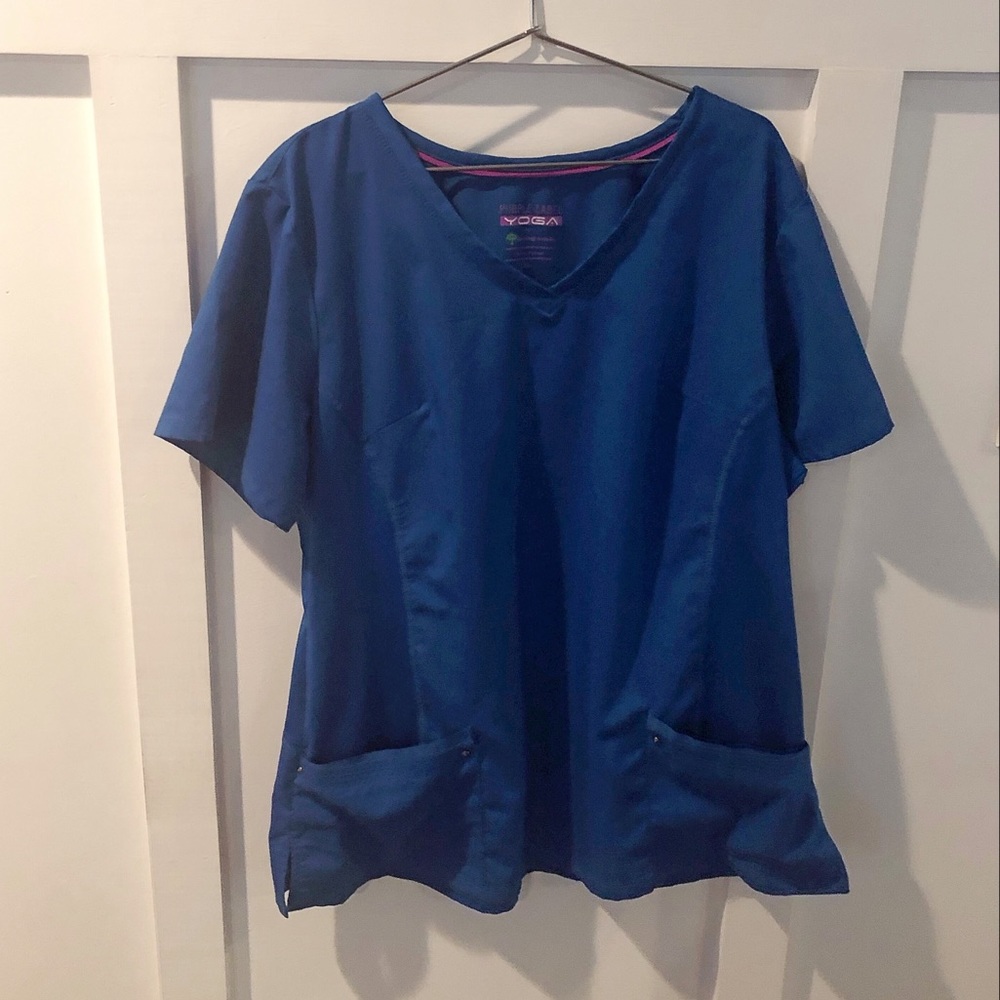 Healing Hand Scrub Purple Label Yoga Juliet Top